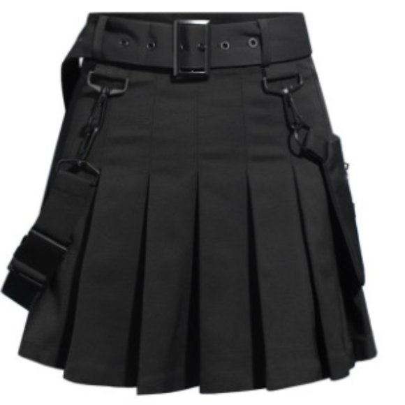 Dresses & Skirts - Women's skirt with thin pleats and black skirt